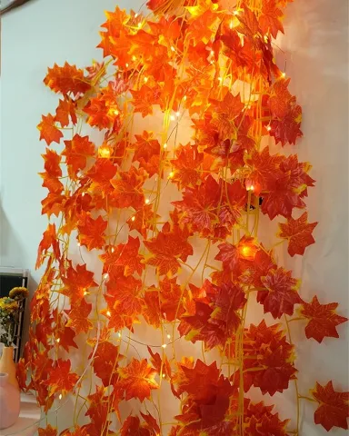 Artificial Maple Leaf Fairy Light